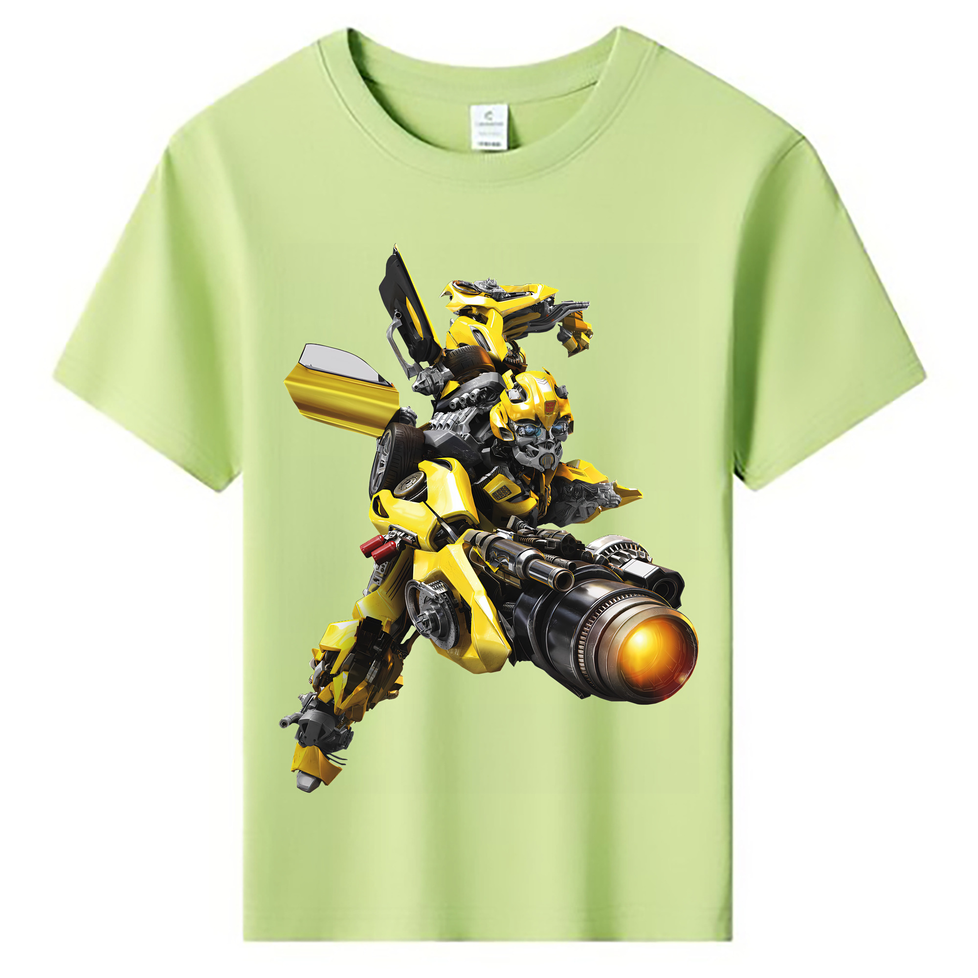 （画像用） Transformers トランスフォーマー 綿100％キッズTシャツ（フロントプリント）